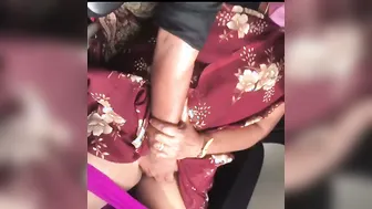 Driver Fingering Mature Aunty In Backseat Private Car Footage