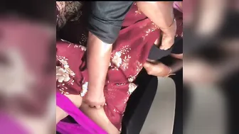 Driver Fingering Mature Aunty In Backseat Private Car Footage