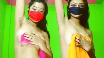 Two Married Wives Exploring Each Other On Private Live Stream