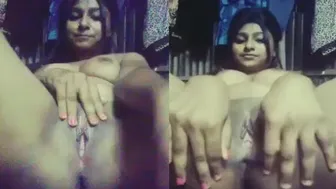 Cute Desi Village Girl Showing Both Her Tight Holes On Cam