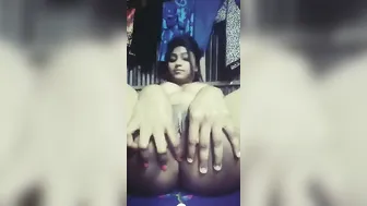 Cute Desi Village Girl Showing Both Her Tight Holes On Cam
