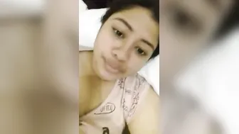 Shy Desi Girl Flashing Her Round Boobs For Her Boyfriend Cam