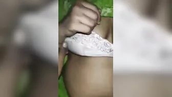 Bhabhi Flashing Her Massive Boobs And Hairy Pussy For Me