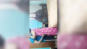 Desi Boudi Bent Over Taking It Doggy Style In Homemade Mms Video