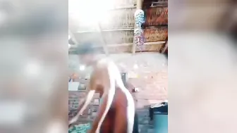 Curvy Bangladeshi Babe Spreading Wide Showing Her Tight Pussy