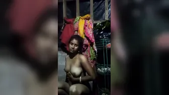 Desi Bengali Wife Exposing Her Wet Pussy And Natural Tits