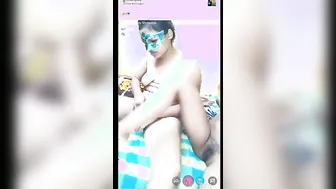 Young Indian GFs Stripping Together On Live Video Call