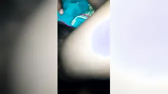 Village GF Getting Fucked Hard Showing Hairy Wet Pussy