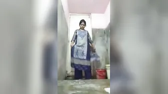 Unsatisfied Bengali Bhabhi Stripping Nude For Her Secret Lover