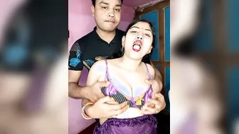 Married Bhabhi Getting Intimate With Lover On Secret Cam Session