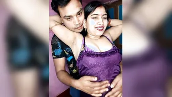 Married Bhabhi Getting Intimate With Lover On Secret Cam Session