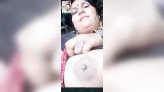 Married Village Bhabhi Proudly Showing Off Her Big Soft Boobs