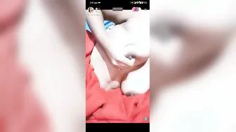 Naughty Bhabhi Stripping Completely Nude During Live Broadcast