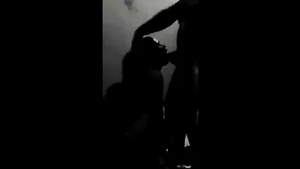 Married Slut On Her Knees Swallowing His Hot Load Completely