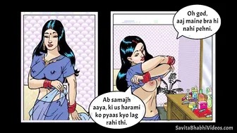 Busty Bhabhi Seducing The Salesman In Her Bedroom This Morning