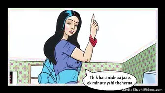 Busty Bhabhi Seducing The Salesman In Her Bedroom This Morning