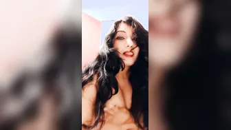 My Busty Bhabhi Playing With Her Huge Tits On Camera