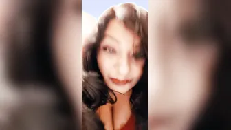 My Busty Bhabhi Playing With Her Huge Tits On Camera