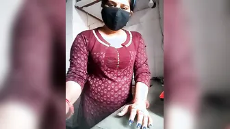 Dirty Bhabhi Squatting Pissing Live Showing Everything Close