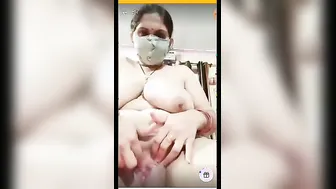 Sexy Married Woman Stripping Naked Teasing On Private Webcam