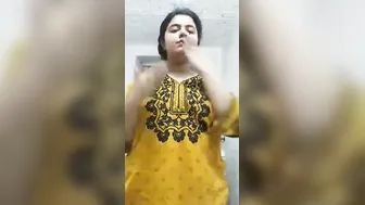 My GF Stripping Naked In Bathroom First Thing Today