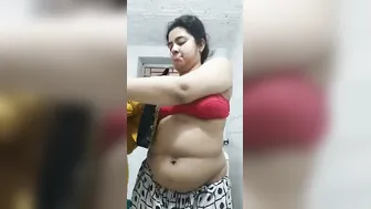 My GF Stripping Naked In Bathroom First Thing Today