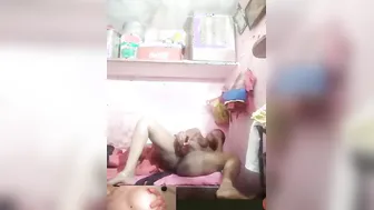 Horny Married Bhabhi Getting Herself Off On Camera Alone