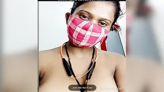 Big Boobs GF Stripping Completely Naked On Camera