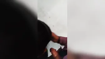 Pretty GF Swallowing His Small Dick With Her Wet Mouth