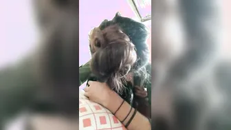 GF Feeding Her Man Breast Milk During Private Cam Show