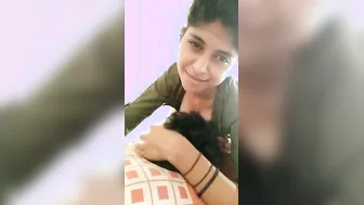 GF Feeding Her Man Breast Milk During Private Cam Show