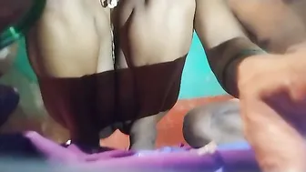 Busty GF Sucking Cock Before Riding It Like Crazy Babe