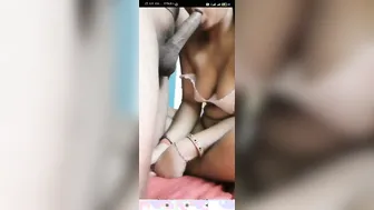 Indian Wife Sucking Him Live And Swallowing Everything