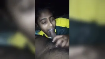 My GF Giving Me Messy Head Sucking Every Inch Of Cock