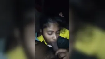 My GF Giving Me Messy Head Sucking Every Inch Of Cock