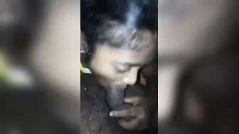 My GF Giving Me Messy Head Sucking Every Inch Of Cock