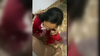 Young Housemaid Pleasing Her Owner After Cleaning The Bedroom