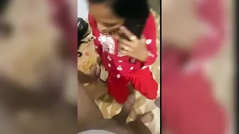 Young Housemaid Pleasing Her Owner After Cleaning The Bedroom