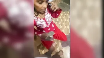 Young Housemaid Pleasing Her Owner After Cleaning The Bedroom