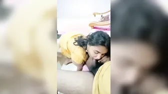 Tamil Milf Wife Licking Up Every Drop After Riding Him Hard