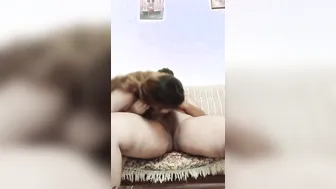 Chubby Desi Couple Getting Naughty Recording Their Bedroom Fun