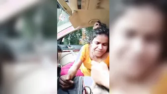 Slutty Wife Blowing Him Inside Parked Car Late At Night
