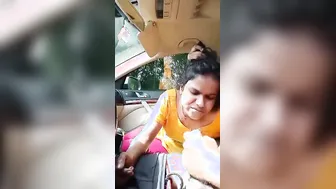Slutty Wife Blowing Him Inside Parked Car Late At Night