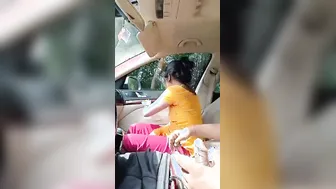 Slutty Wife Blowing Him Inside Parked Car Late At Night