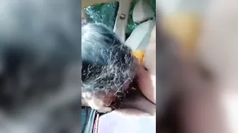 Slutty Wife Blowing Him Inside Parked Car Late At Night