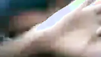 Pakistani GF Getting Her Huge Tits Sucked By Her Man