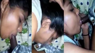 My Indian GF Showing Off Her Amazing Blowjob Skills