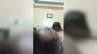 Busty Married Woman Sucking Dick Eagerly On Webcam For Viewers