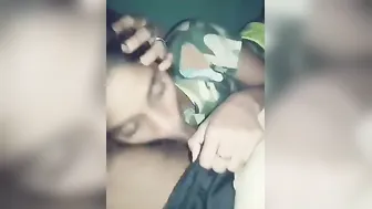 My Cute GF Sucking Me Off Before Riding Me On The Bed