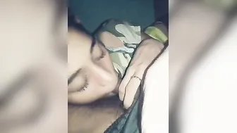 My Cute GF Sucking Me Off Before Riding Me On The Bed